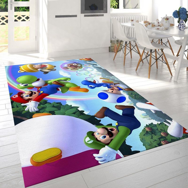 Super Mario Nintendo Wii U Computer Graphic Backgrounds Teppich