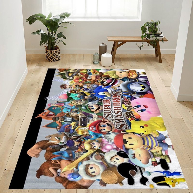 Bros Mario Super Smash Bros Video Games Mario Teppich