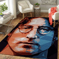John Lennon Beatles Band Music English Rock Band For Beatles Fans II Teppich