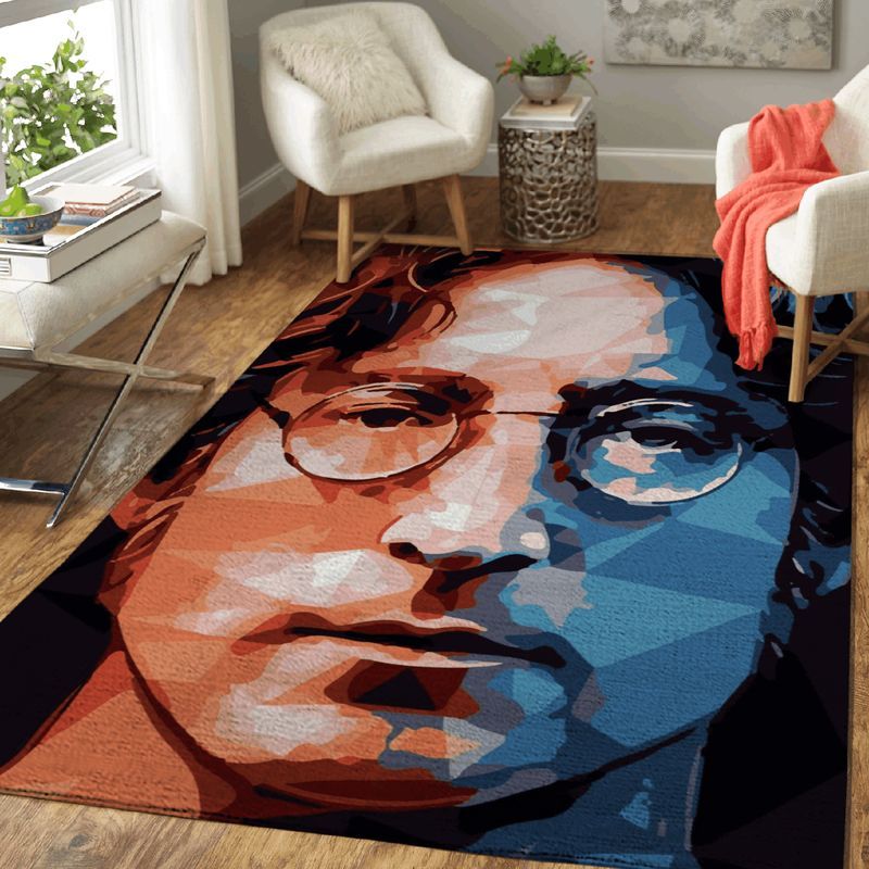 John Lennon Beatles Band Music English Rock Band For Beatles Fans II Teppich