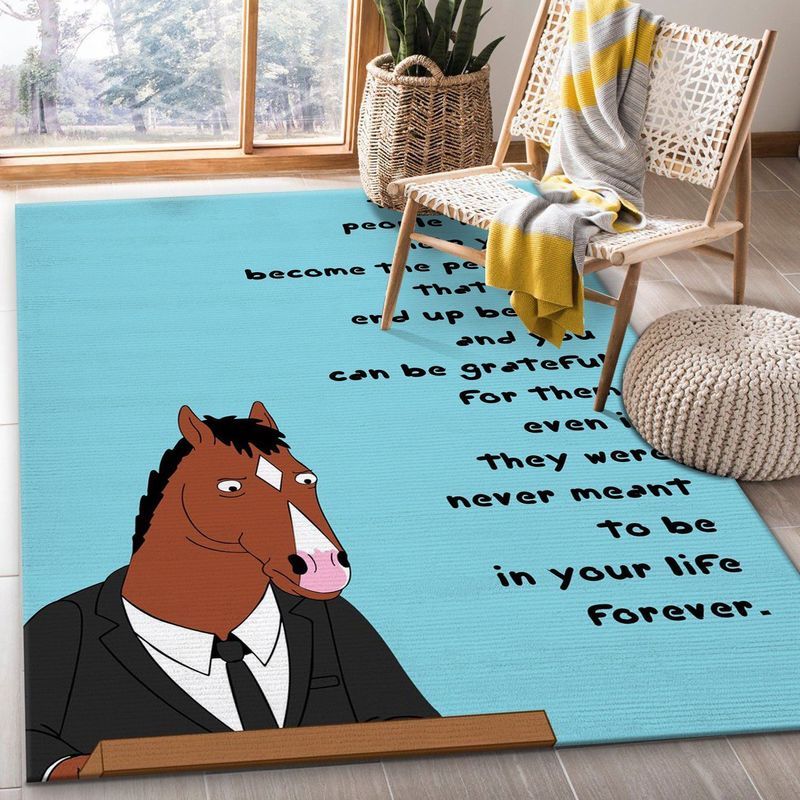 Bojack Horseman Show Quote Teppich