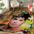 Xxxtentacion The Legend Rapper Anniversary Pop Art Teppich