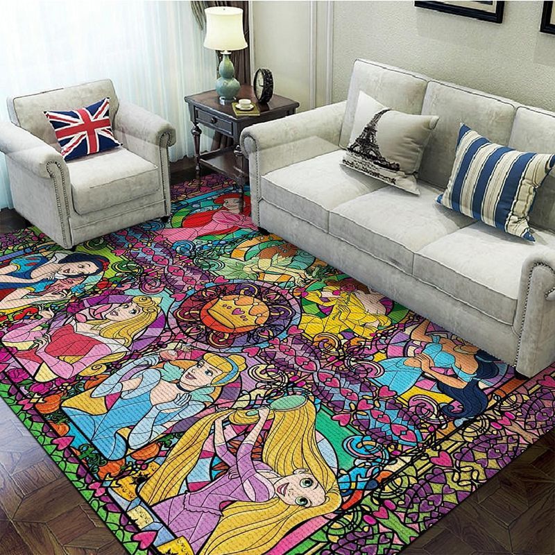 Disney Princesses Characters Teppich