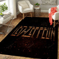 Led zeppelin Music Symbols Art II Teppich