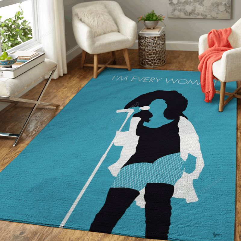 My Chaka Khan Minimal Music Artwork Minimal Music Artworks Art Teppich