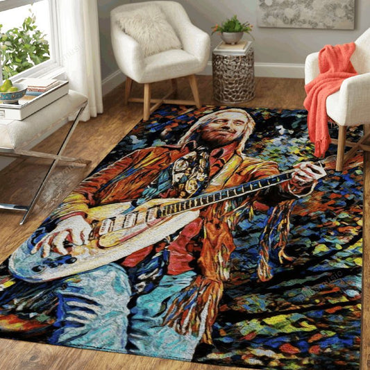 Tom Petty Art Music Art Teppich