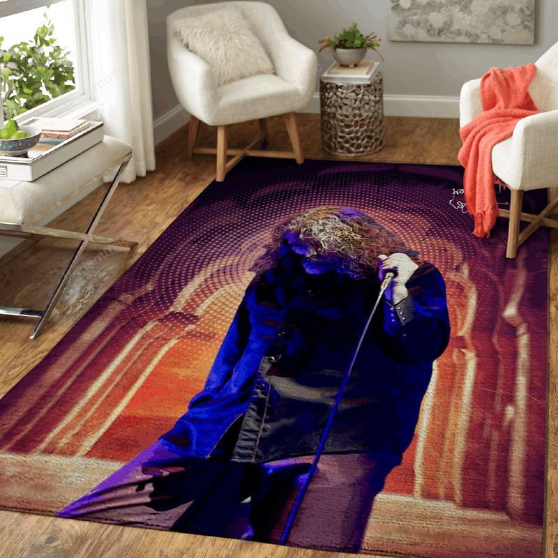 Robert Plant Music Popart Teppich