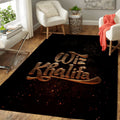 Wiz Khalifa Music Symbols Art Teppich