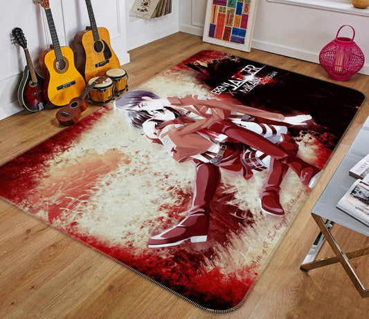 Attack On Titan Anime 13 Teppich