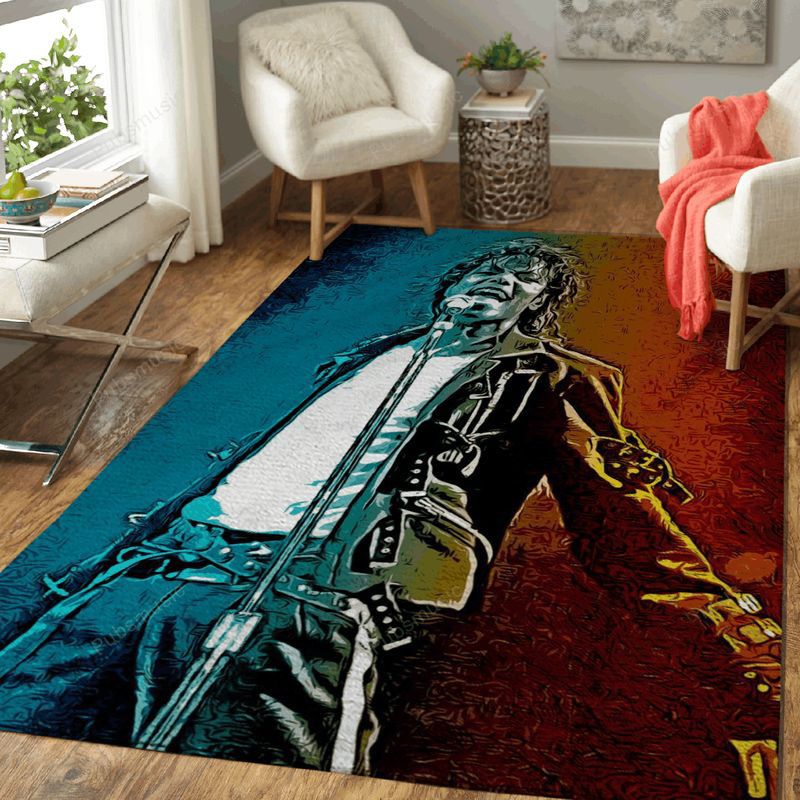 Michael Jackson Vector Music Art Teppich