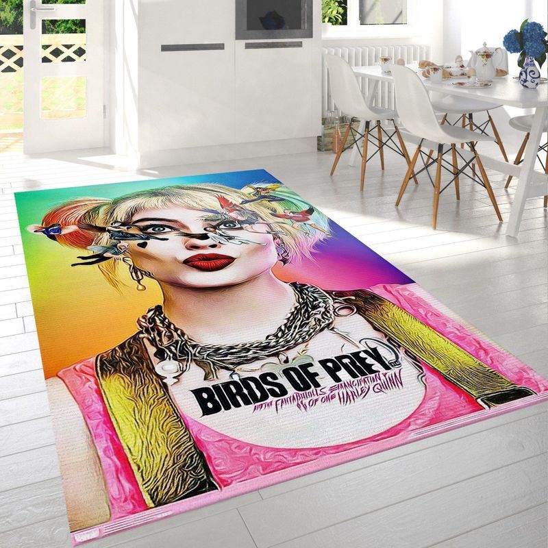 Harley Quiin Birds Of Prey 8 Teppich