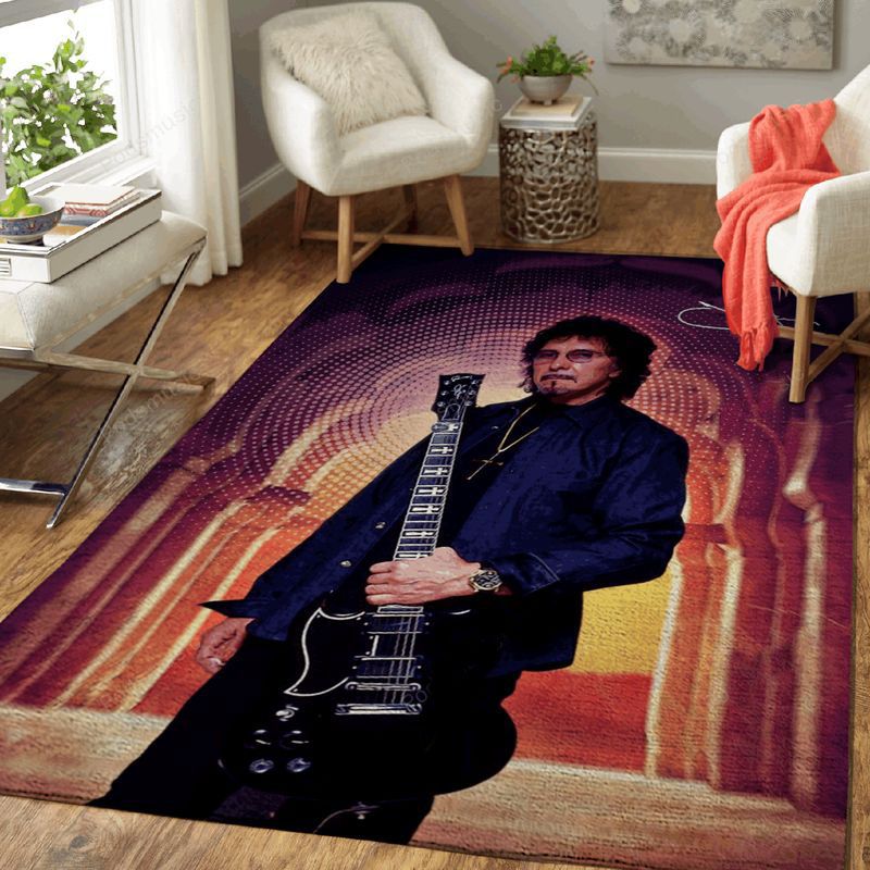 Tony Iommi Music Art Teppich