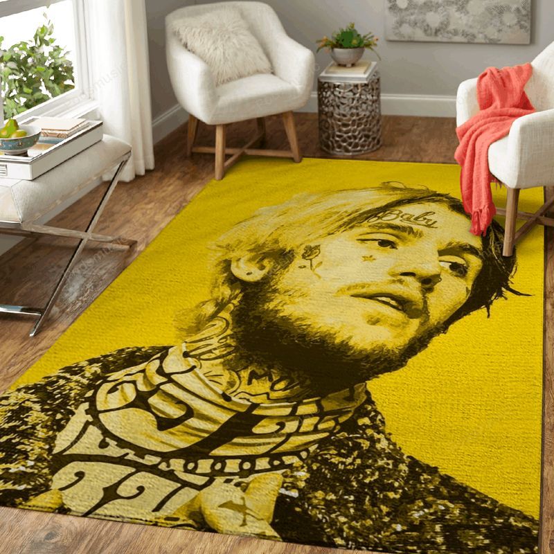 Lil Peep Music Artwork Art Teppich