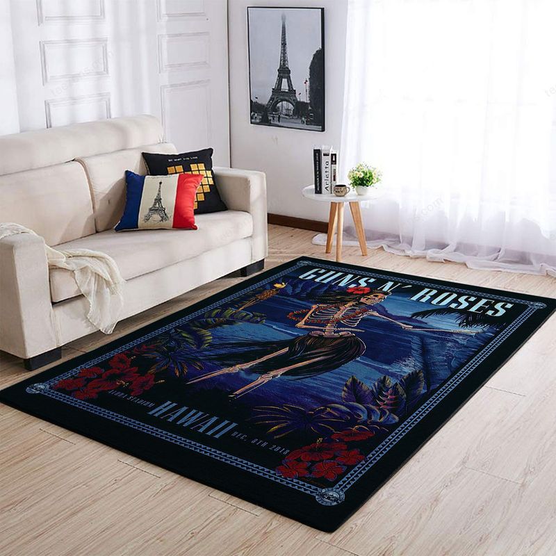 Guns N Roses Honolulu 1 Teppich