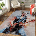 Bruce Springsteen The Boss American Singer Pop Art II Teppich