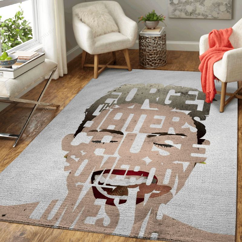 Miley Cyrus Music Artwork Art Teppich