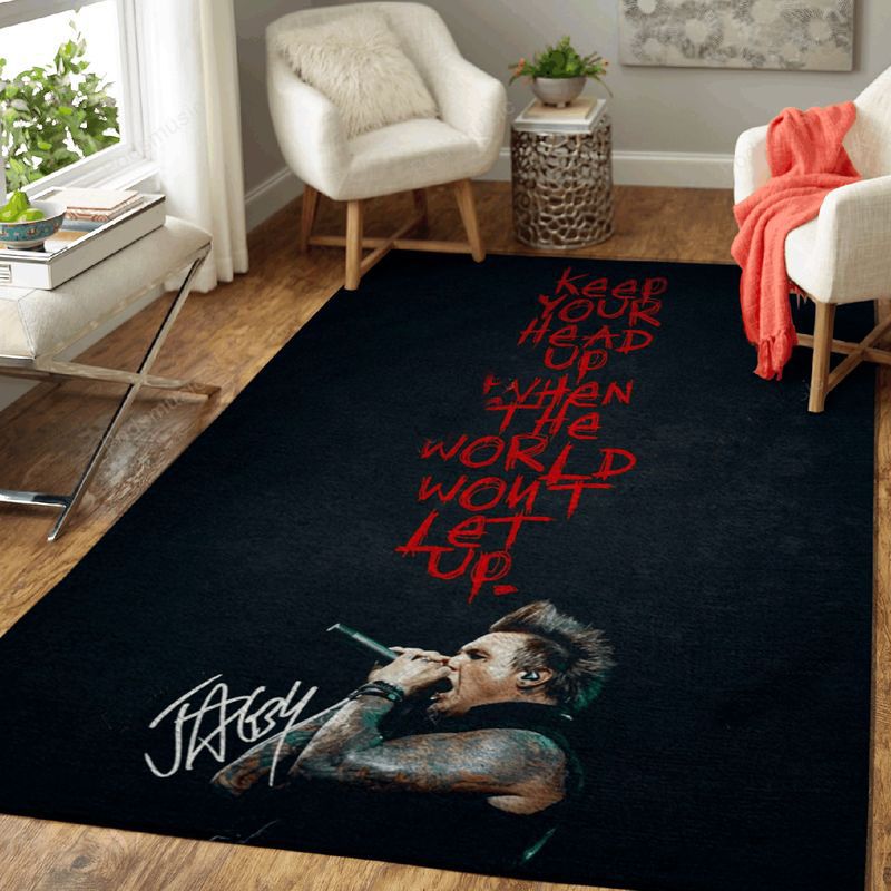 Music Jacoby Shaddix Rock Music Legends Art Teppich
