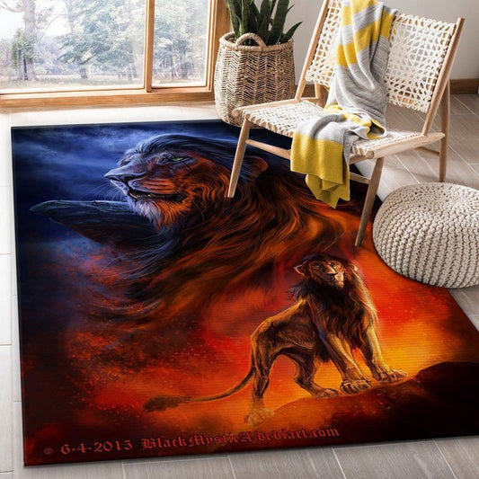 Disney Lion King Scar Pride Rock Disney Teppich