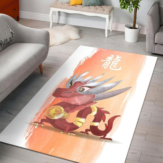 Chinese Zodiac Dragon Teppich