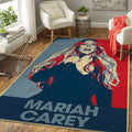 Mariah Carey Pop Music Art Teppich