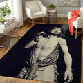 Mick Jagger 7 Music Artist Art Teppich