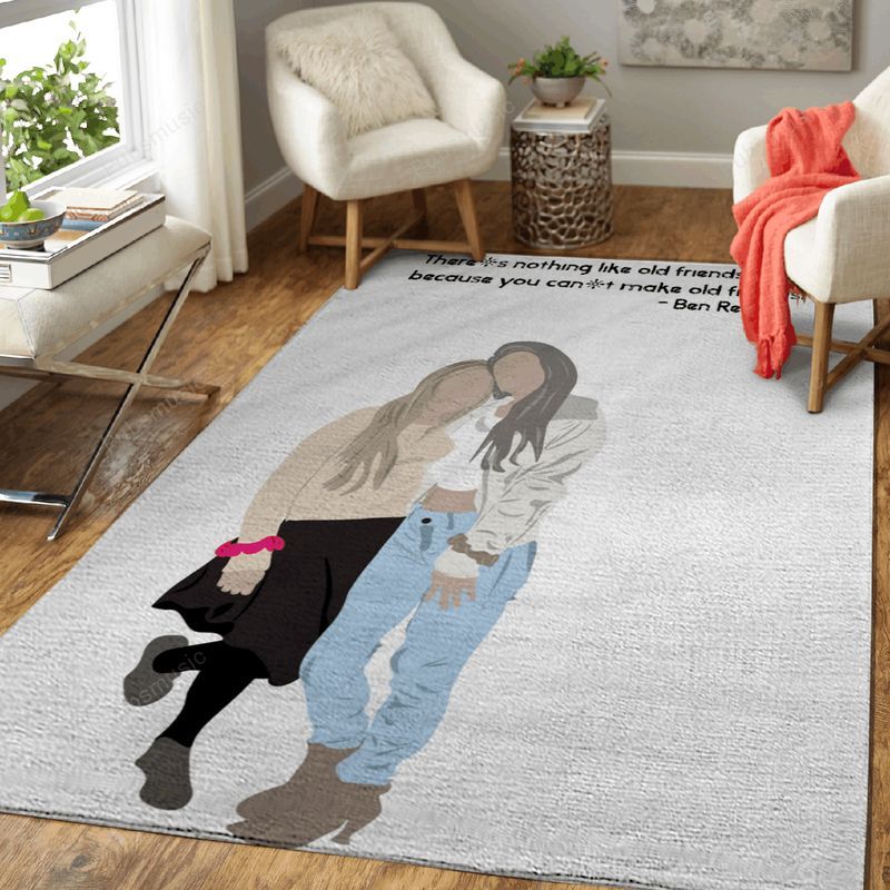 Oldfriends Ben Rector Music Art Teppich