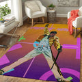 Freddie Mercury Singer 6 Teppich