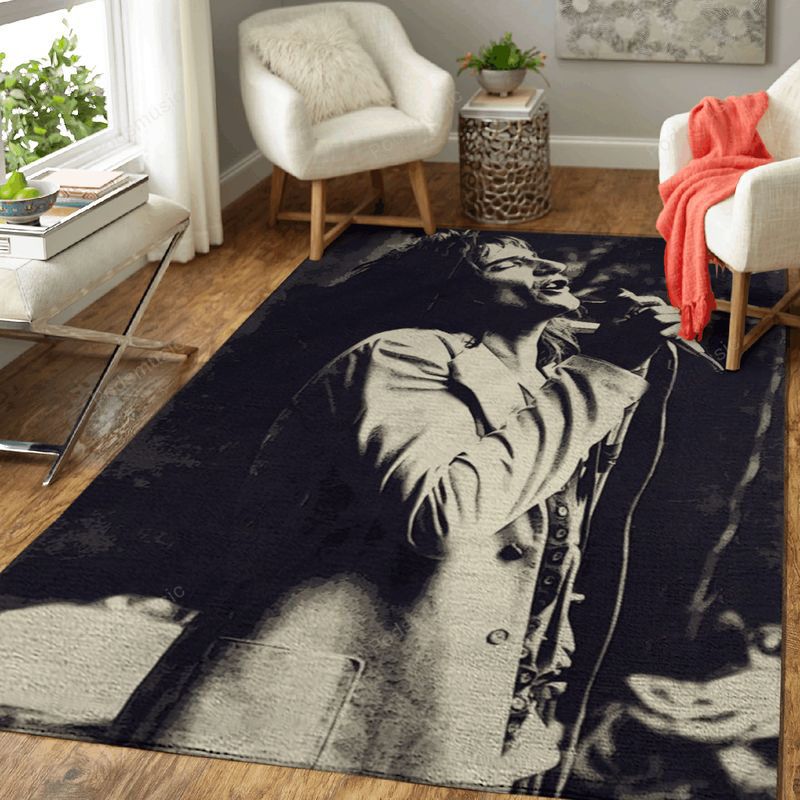 Rod Stewart 23 Music Artist Art Teppich