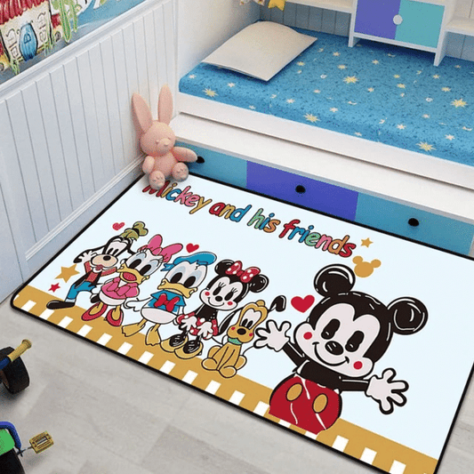 Disney Mickey Minnie Mouse 45 Teppich