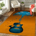 My Music Cover Listen To The Melody Of The Modern Pie Silentop Art Teppich