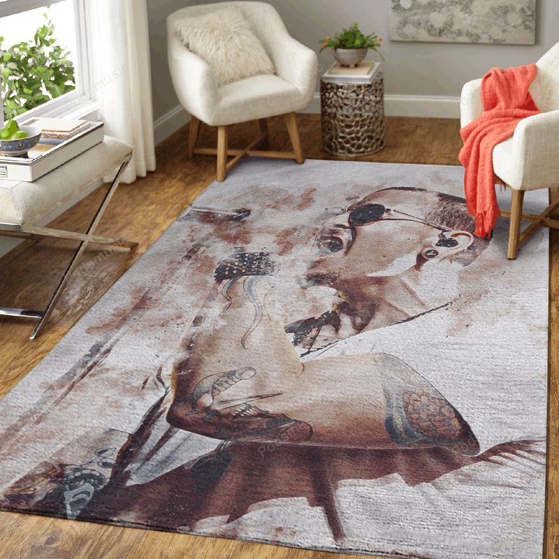 Mike Shinoda Lp Music Art Teppich