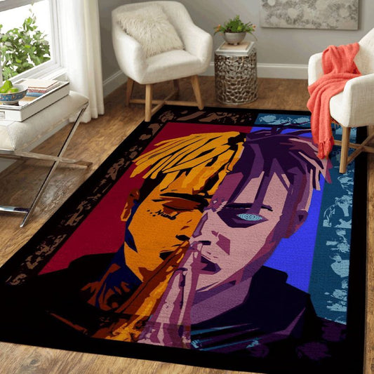 Juice Wrld Xxxtentacion Pop Art Teppich