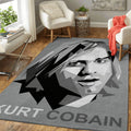 Kurt Cobain Nirvana Music Art II Teppich