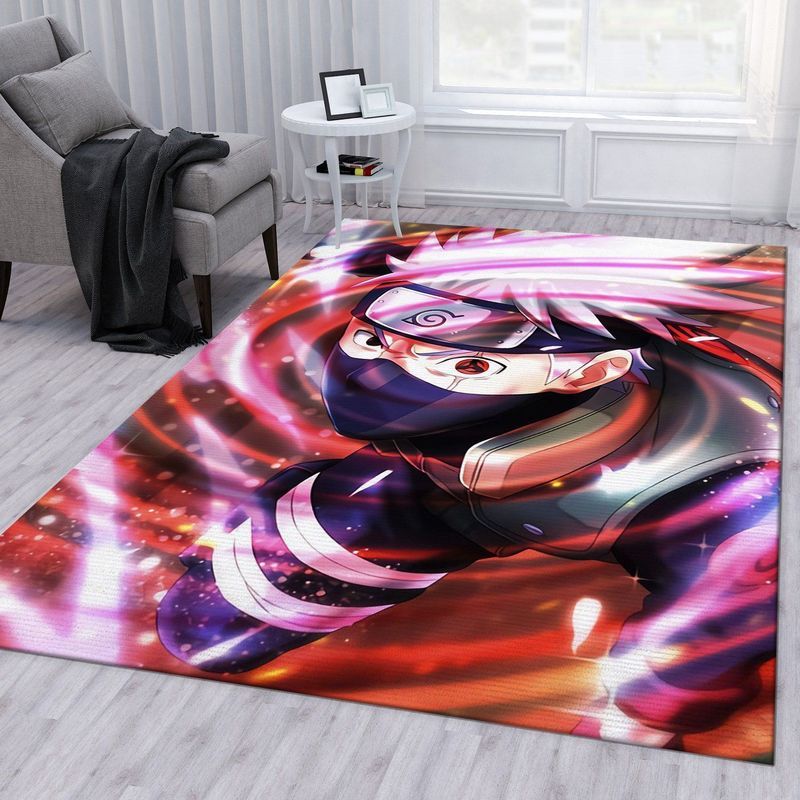 Kakashi Sharingan Anime Teppich