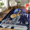 Kenny Chesney American Singer Art Teppich
