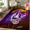 Zakk Wylde 80s Artwork Music Synthwave 80s Art Teppich