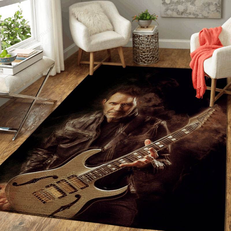 Paul Gilbert Music Art Teppich