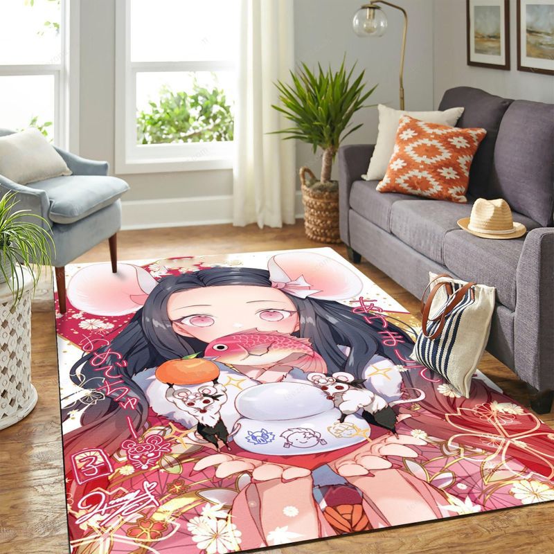 Demon Slayer Kimetsu No Yaiba Kamado Nezuko 16 Teppich