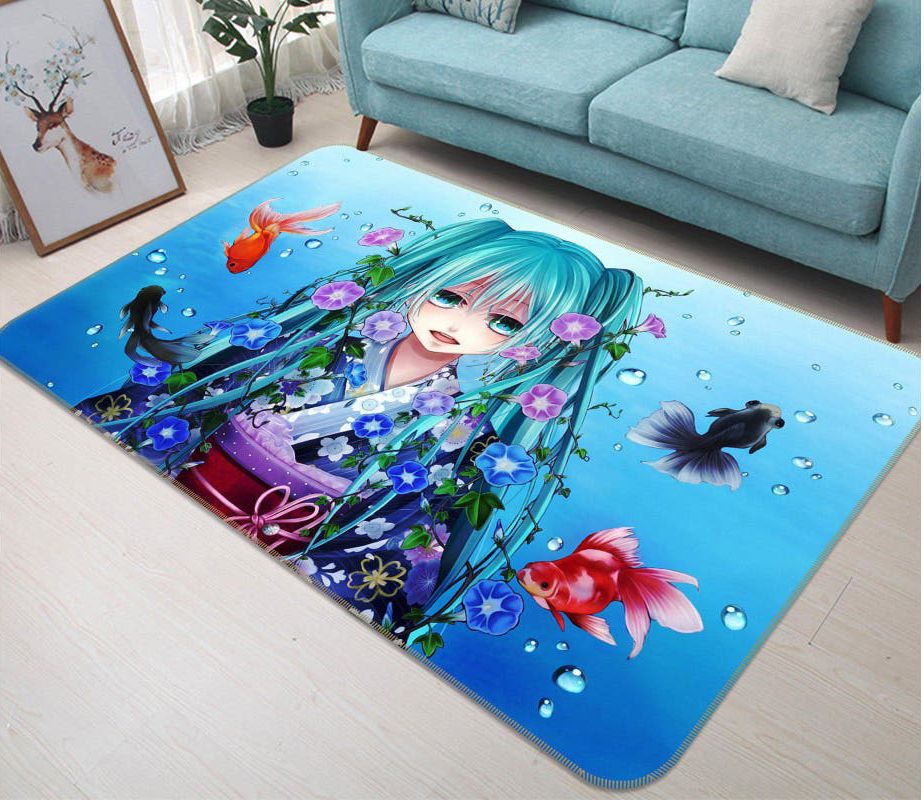 Hatsune Miku Anime 62 Teppich