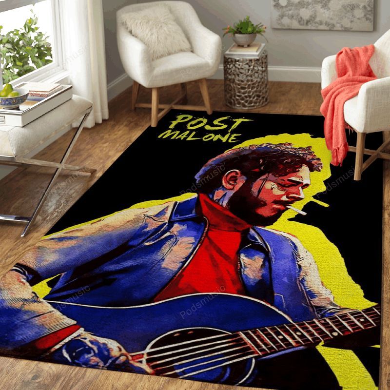 Post Malone Music Art Teppich
