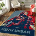 Keith Urban Country Music Art Teppich