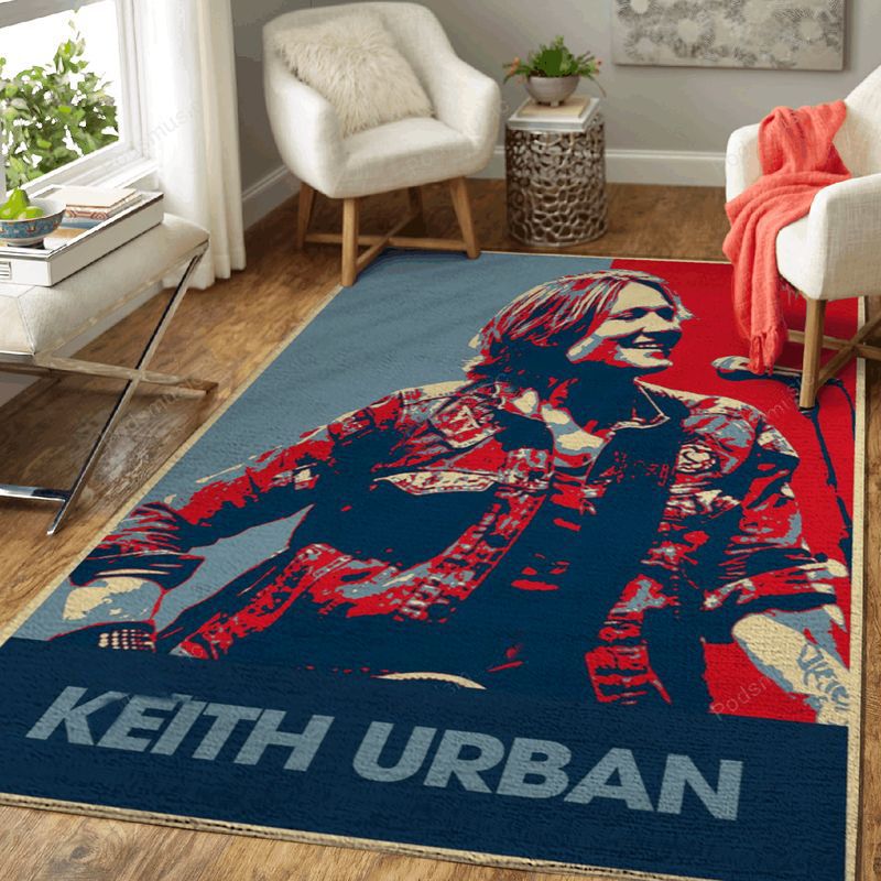 Keith Urban Country Music Art Teppich