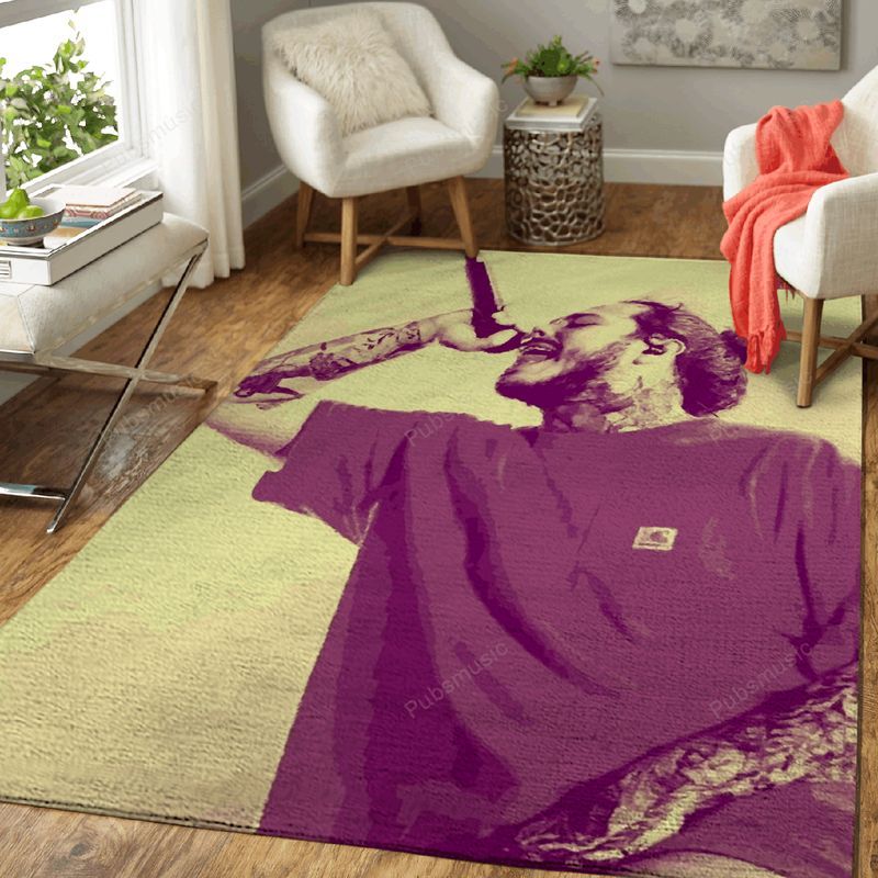 Post Malone Best Music Vintage Art Teppich