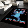 Disney Lilo and Stitch I Love You This Much Movie Teppich