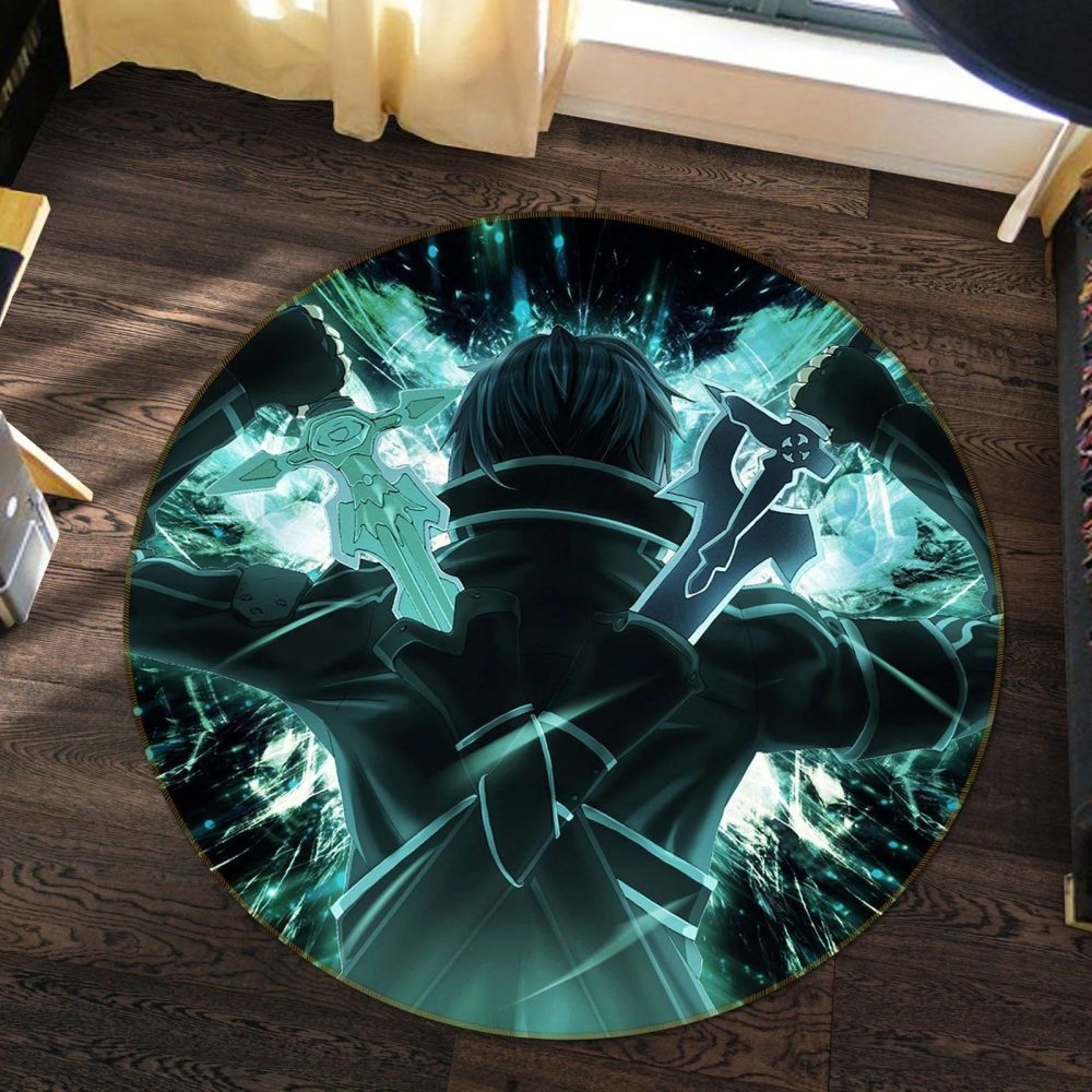 Sword Art Online Anime 20 Round Teppich