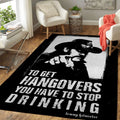 Lemmy To Get Hangovers Music Art Teppich