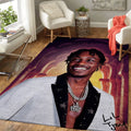 Lil Tjay Rap Music Art Teppich