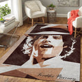 Freddie Mercury Singer 24 Teppich