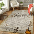 Music Artwork Typography Artwork Art Teppich