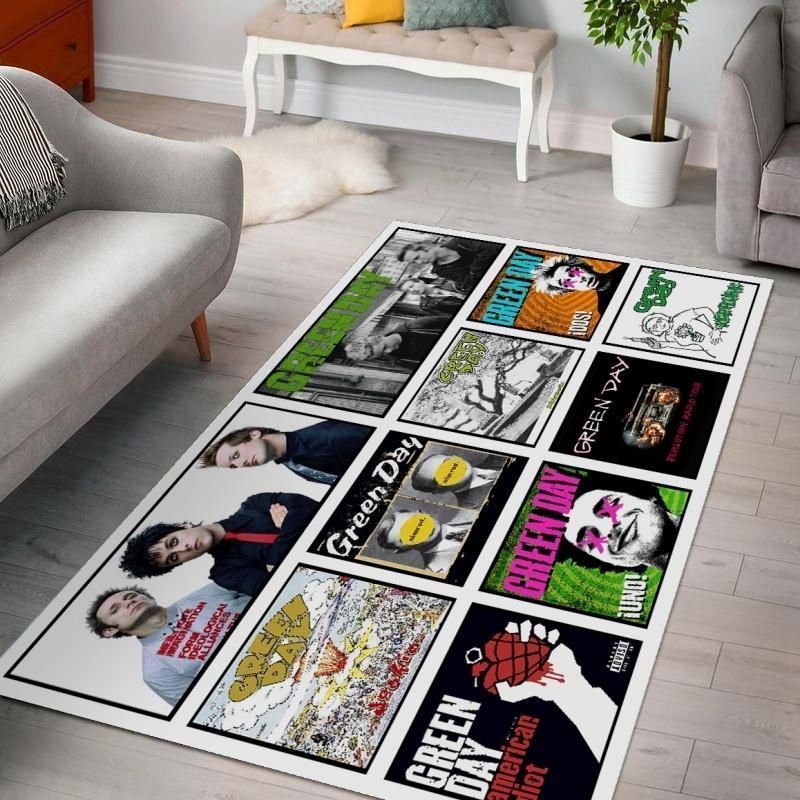 Green Day Album Teppich